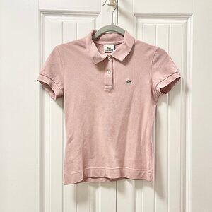 Lacoste Polo T-Shirt Pink